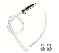 EJUOYO Pompa Freno Leva Pompa per Cambio Olio per spurgo Freni Moto, Tubo Flessibile per Fluido, valvola Frizione idraulica, Set di Tubi, Accessori per Pit Dirt Bike Freno Leve di Frizione Maniglia