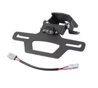 EJUOYO Portatarga Moto Adatto per Kawasaki Ninja ZX6R ZX636 2025 Kit di eliminazione parafango Posteriore Portatarga(Type B)