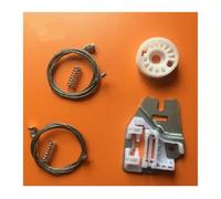 EJUOYO Pulsantiera Alzacristalli Kit di Riparazione per alzacristalli Posteriore Sinistro Adatto per BMW Serie 3 E46 1998-2005 4/5 Porte 51358212099, 51358200717 Alzacristallo