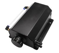 EJUOYO Serbatoio Universale per la Raccolta dell'olio da 1L/2L, per Il Liquido di Raffreddamento del Motore, con Tappo di Scarico e sfiato Serbatoio compensazione Refrigerante(2L-Black)