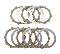 EJUOYO Serie Dischi Frizione Kit Dischi Frizione Moto Adatti per Yamaha TZR125 (2RK/3PC1/2/3) 1987-1992 21V-16321-00 Kit Dischi Frizione