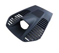 EJUOYO Telaio Adattatore Adatto per Porsche 911 991 Cruscotto Cronometro Sport Chrono Pannello Strumenti Copertura Centrale Accessori Elettronici Telaio Autoradio(Black Cover)