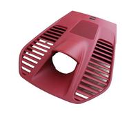 EJUOYO Telaio Adattatore Adatto per Porsche 911 991 Cruscotto Cronometro Sport Chrono Pannello Strumenti Copertura Centrale Accessori Elettronici Telaio Autoradio(Red Cover)