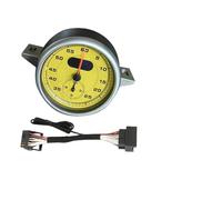 EJUOYO Telaio Adattatore Adatto per Porsche 911 991 Cruscotto Cronometro Sport Chrono Pannello Strumenti Copertura Centrale Accessori Elettronici Telaio Autoradio(Yellow 2)