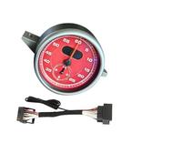 EJUOYO Telaio Adattatore Adatto per Porsche 911 991 Cruscotto Cronometro Sport Chrono Pannello Strumenti Copertura Centrale Accessori Elettronici Telaio Autoradio(Red 2)
