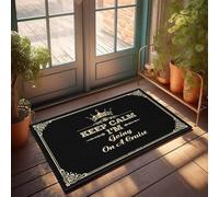 EJXN Fruit Tiny Runner Keep Calm I'm Going On A Cruise - Ponti esterni resistenti allo sbiadimento, grazioso tappetino da bagno/cucina imbottito anti fatica, grande per dormitorio (65 x 90 cm)
