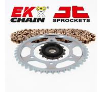 EK CHAIN Kit Catena EK/JT 420 SR-15/34-98 Corona Acciaio Standard VM307327101