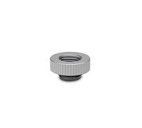 EK-Quantum Torque Static MF 7 mm Male to Female Extender Fitting-Satin Titanium