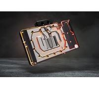 EK -Quantum Vector³ Suprim RTX 5090 Water Block Compatibile con MSI GeForce RTX 5090, Plexi Acrylic Top, Rame nichelato, Illuminazione D-RGB, copertura completa piastra posteriore