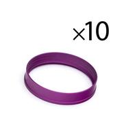 EK Water Blocks EK-Quantum Torque Color Ring 10-Pack STC 10/16 Bague di fissaggio coppia 1/4" 10 pezzi