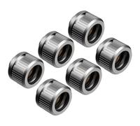 EK Water Blocks EK-Quantum Torque HDC 14 - 6er-Pack, Satin Titanium