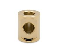 EK Water Blocks EK-Quantum Torque T- Splitter 3x G1/4 Zoll IG - gold