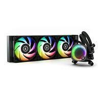 EK Water Blocks Nucleus AIO CR360 Lux D-RGB Processeur Refroidisseur de liquide tout-en-un 12 cm Noir 1 pièce(s)