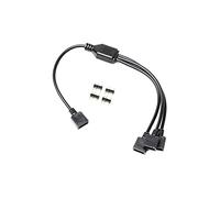 EK Water Blocks Odestar Cavo Splitter Compatibile EK-Loop D-RGB, 3 Scomparti, Colore: Nero