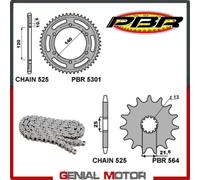 EK1636G Kit Catena Corona Pignone 15 38 525 PBR KAWASAKI W - A1 C1 2000 > 2001