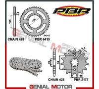 EK2844 Kit Catena Corona Pignone 14 / 48 / 428 PBR YAMAHA XT-X SM 2008 > 2010
