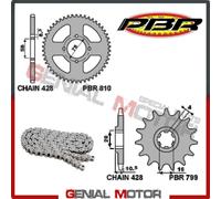 EK2930 Kit Catena Corona Pignone 13 / 48 / 428 PBR HYOSUNG GV AQUILA 2001 > 2010