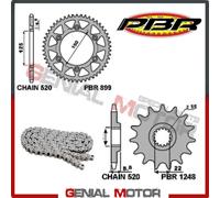 EK2959 Kit Catena Corona Pignone 14 / 50 / 520 PBR per KTM EXC SIX Da 2012 2015