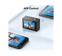 EK7000 4K30FPS 20MP Videocamera D'Azione WiFi Impermeabile Subacquea Telecomando Zoom 4X Supporto Microfono Esterno