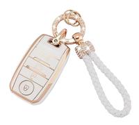 EKALA Custodia protettiva per chiave Kia con 4 pulsanti, in morbido TPU, custodia protettiva per chiavi, compatibile con Kia Optima Soul Sportage Sorento Forte NIRO Rio Smart Key Fob Case Protector