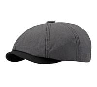 EKalgretrA Cappellino da Venditore di Giornali Berretti Primavera Estate for Uomo Donna Pittore Cappello Berretto Ottagonale Piatto Scozzese Maschio Femmina(Dark Grey)