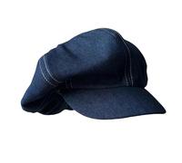 EKalgretrA Cappellino da Venditore di Giornali Berretto da Strillone a Testa Grande Donna Vintage Pittore Cappelli Invernali Berretti ottagonali(Silver)