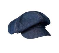 EKalgretrA Cappellino da Venditore di Giornali Berretto da Strillone a Testa Grande Donna Vintage Pittore Cappelli Invernali Berretti ottagonali(Gray)