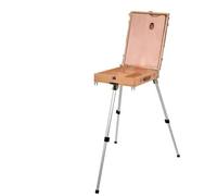 EKalgretrA Cavalletto per Pittura Artistica Cassetta portautensili Pieghevole con cavalletto Posteriore telescopico for Tela Fino a 88 cm(Color 5)