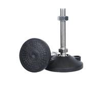 EKalgretrA Piede Di Livellamento Regolabile Piedini regolabili for tornio con filettatura, piedini di livellamento, base girevole, gambe articolate, cuscinetti scorrevoli for mobili(D80XM10X80)