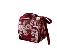 EKalgretrA Scatola Portaconfetti Matrimonio 20/50 Pezzi di Caramelle for Matrimoni, scatole for Nastri, Confezioni for Feste, Cioccolato, for bomboniere(Color1,20PCS_7X7X7CM)