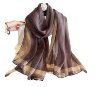 EKalgretrA Sciarpe Per Stagione Calda Sciarpa lunga di lusso for le donne Elegante Hijab for la spiaggia da viaggio Morbida macchia Fazzoletto collo Scialle Sciarpe seta imitazione tinta unita