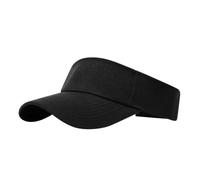 EKalgretrA Visiera Donna da Sole Cappelli a Cilindro Vuoti con Lingua D'Anatra for Sport all'Aria Aperta for Studenti delle scuole(Black)