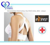 eKeep B1 POSTURAL BRA 2650 reggiseno posturale raddrizzaspalle BIANCO Taglia 1/7