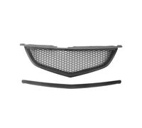 EKEGUY Anteriore Inserti Griglia Griglia Anteriore Racing Grill per Acura TL 2004-2006 Griglia A Nido d'Ape per Paraurti Superiore del Cofano Copertura(Matte Black)