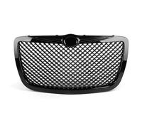 EKEGUY Anteriore Inserti Griglia per Chrysler per 300/300C 2005-2010 Griglia di Aspirazione dell'Aria Adatta per Ricambi Auto Griglia per Autoveicoli Copertura(Nero)
