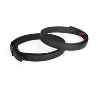 EKEGUY Striscia di Tenuta 2Pc Tetto Stampaggio in Gomma per Toyota per KUN16 TGN16 TGN26 GGN15 GGN25 75551-0K011 per Hilux per Vigo SR5 Guarnizione Portiere Auto