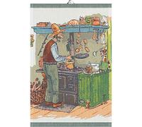 Ekelund - Asciugamano in pannkakor, 40 x 60 cm, 100% cotone, Pettersson & Findus