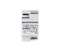 EKEY 100205 Alimentatore montato su guida DIN con 230 VAC/12 VDC/2 A, Per l’approvvigionamento energetico dei sistemi di controllo degli accessi ekey per la tua casa, grigio
