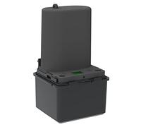 EKEY UNO 200008 Batteria ricaricabile per alimentazione mobile del lettore d’impronta digitale, Non è richiesta alimentazione fissa tramite cavo, nero