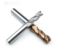 EKFBQBGW 1pcs 31mm HRC58 D6-50L CP Carbide Roughing Endmill Milling Cutter 4Flutes Lathe End Mill Cutter Tool EKFBQBGW