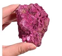 EKFBQBGW 1pcs Ruby Raw Crystal, Stones Rough Gemstones for Polishing, Tumbling, Home Decoration, Fish Tank DIY,200~300g