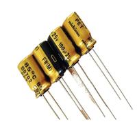 EKFBQBGW 20pcs/50pcs 100uF 25V100uF Audio DIY Electrolytic Capacitor 25V 100 uF 25V100 UFW1E101 (One Size)