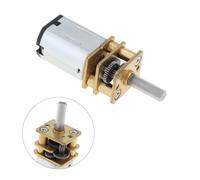 EKFBQBGW DC 6V N20 Metal Gear Electronic Starter with Gearwheel Reduction DC Electronic Starter with Metal Gearbox 600RPM
