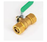 EKFBQBGW Fit Pex-al-Pex Tube I.DxO.D 14x18mm Brass Equal Ball