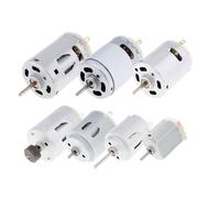 EKFBQBGW RS365 DC Electronic Starter 3V 6 V 12V R140 R260 RS365 385 High Speed Carbon Brush Electronic Starter RS385 12-24V