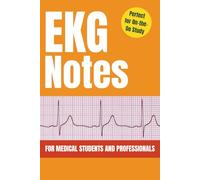 EKG Notes Book for Medical Students and Professionals - 4x4 Graph Ruled Paper, 6x9 Inch, 120 Sheets