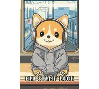 Eki Stamp Book: for collecting Japan Rail Train Station Stamps | Passport-Sized | for Kids