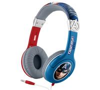 Ekids - Captain America Stereo Headphones Toy NUOVO