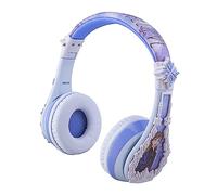 eKids Frozen 2 Cuffie wireless Bluetooth portatili per bambini con microfono, volume ridotto per proteggere l'udito, batteria ricaricabile, fascia regolabile per bambini per la scuola imballaggio