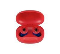 eKids Spiderman, auricolari wireless con microfono, auricolari Bluetooth con custodia di ricarica per auricolari, progettati per scuola, casa o viaggi